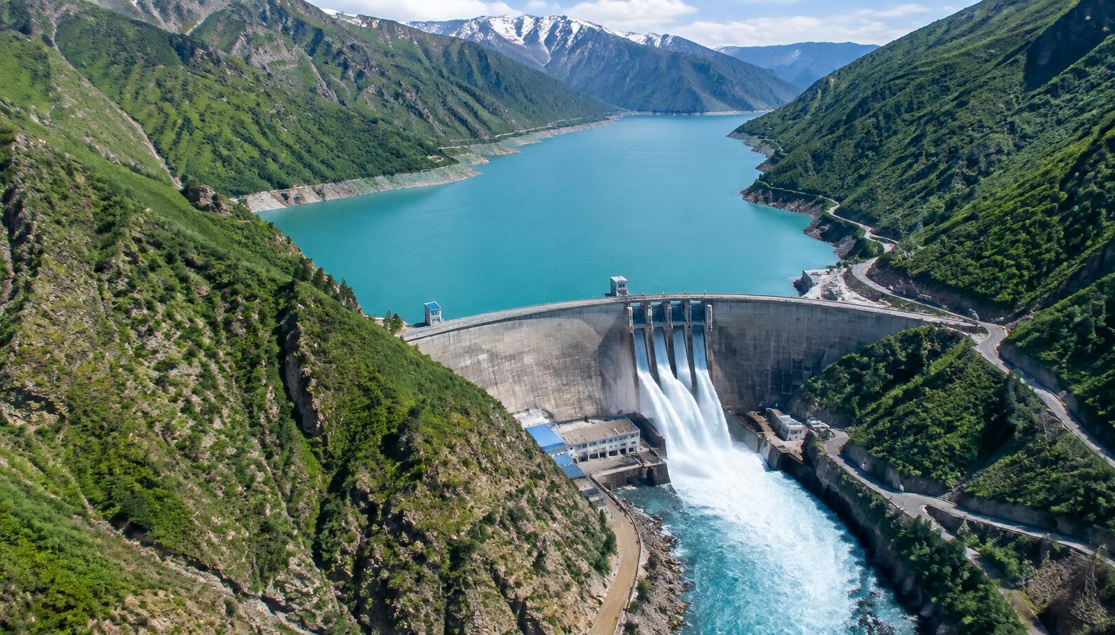 Dam and reservoir